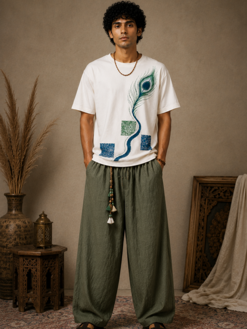 RaaS Oversized Tee - White - Men