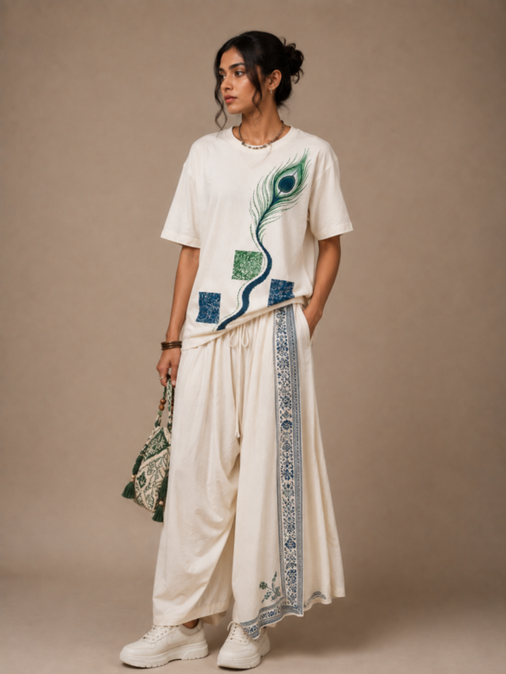 RaaS Oversized Tee - White - Women
