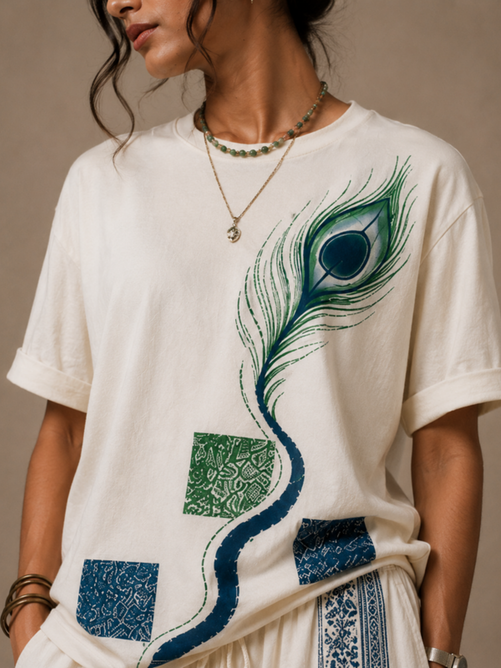 RaaS Oversized Tee - White - Women