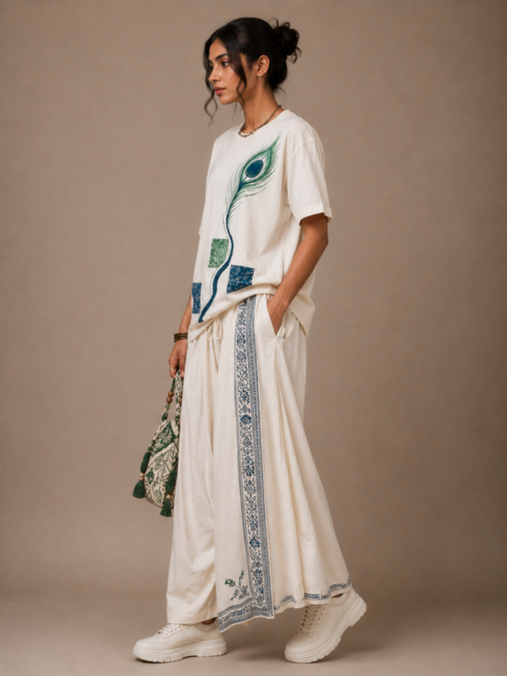 RaaS Oversized Tee - White - Women