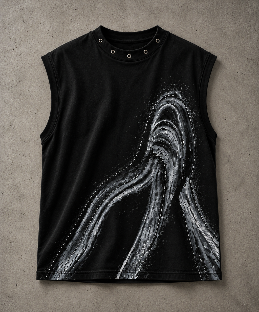 The Universe Vest Black - Women