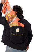 Safarnama Concert BagPack Black hoodie - Men