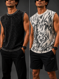 Pack Of 2 Vest PMBlack + KFWhite - Men's Combo