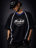 Oversized Black Jersey - Women