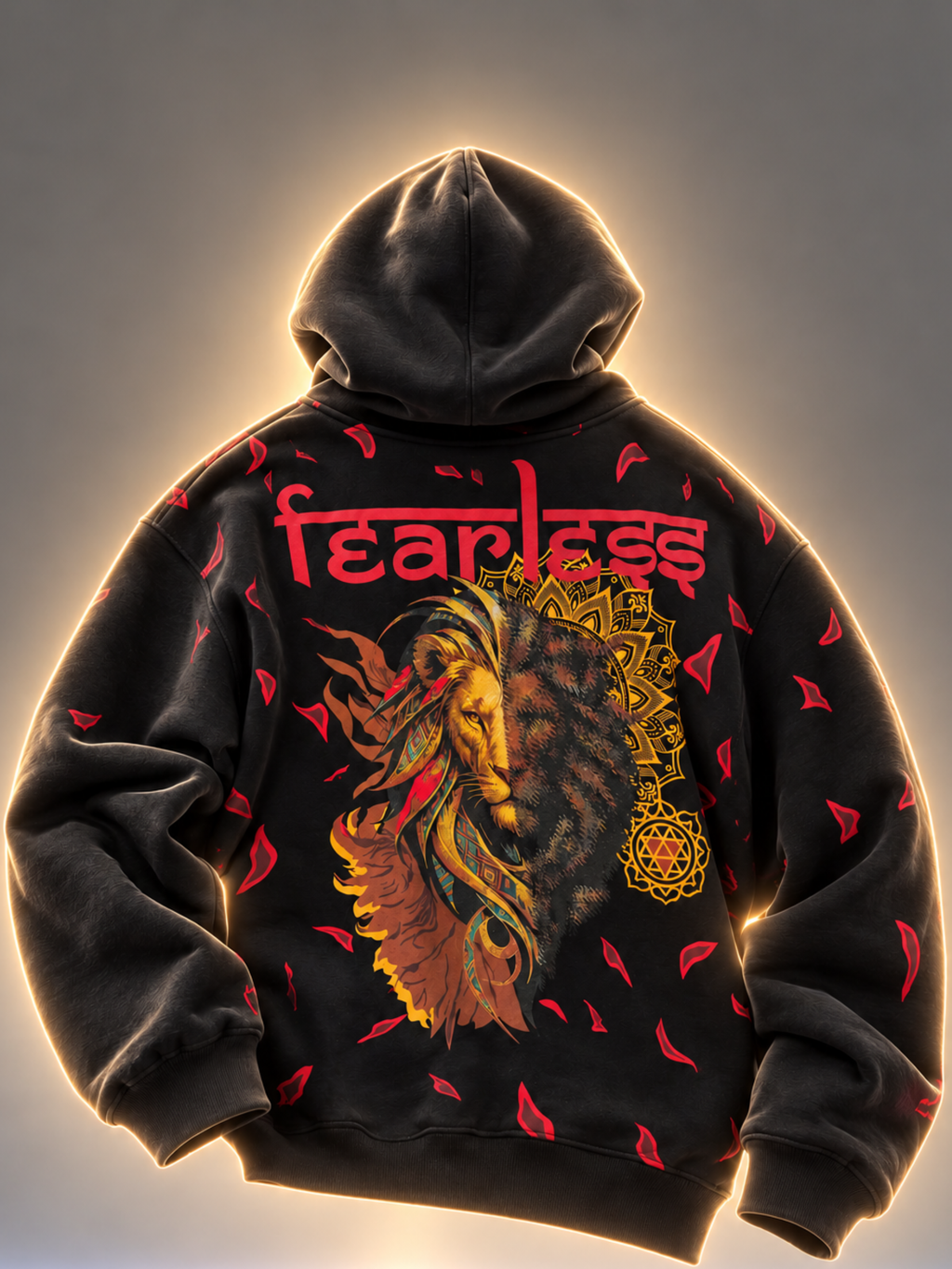 Tejas Handcrafted Hoodie Black-Women