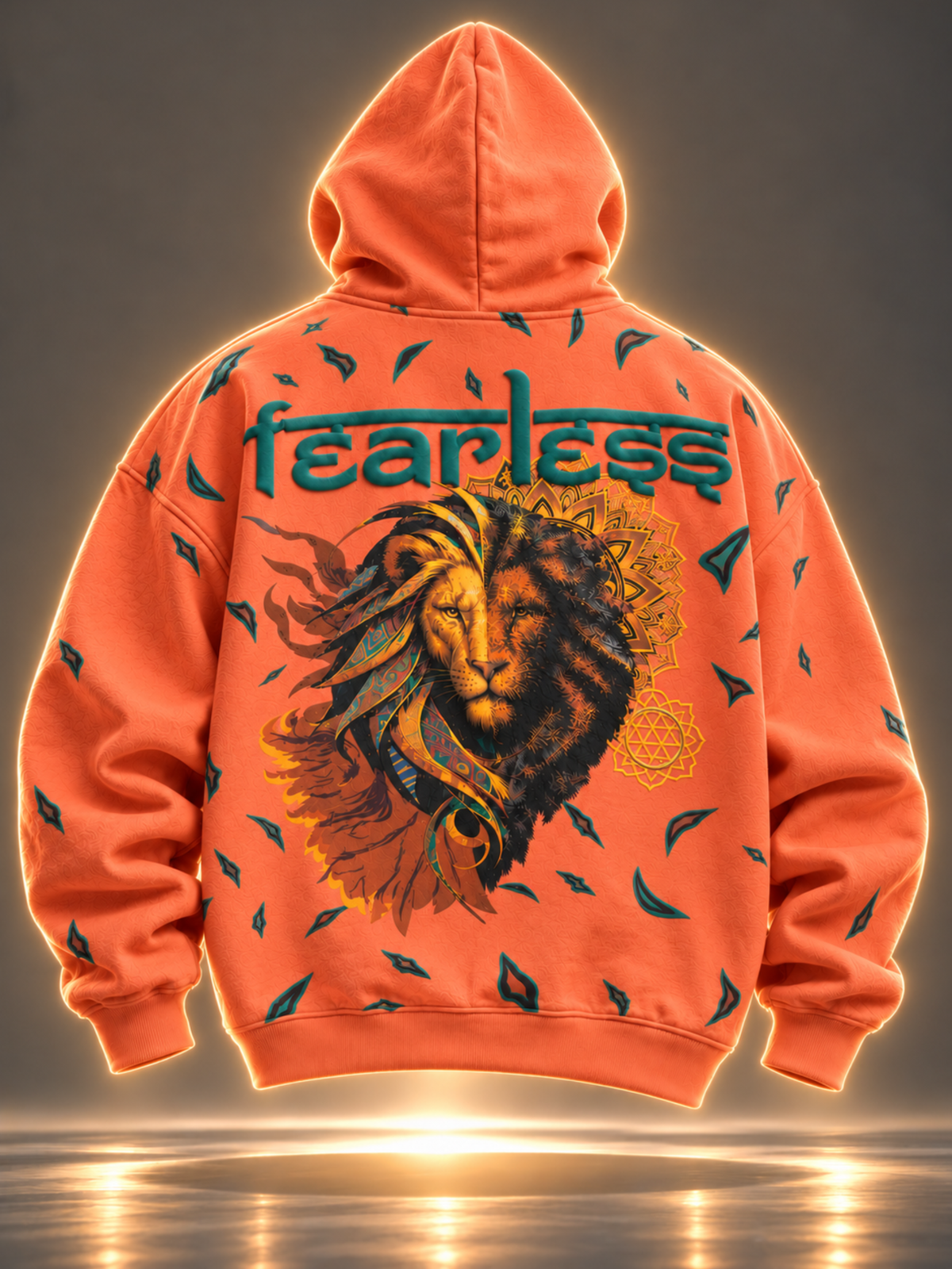 Tejas Handcrafted Hoodie Melon-Women
