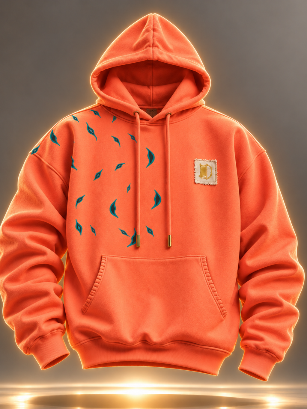 Tejas Handcrafted Hoodie Melon-Men