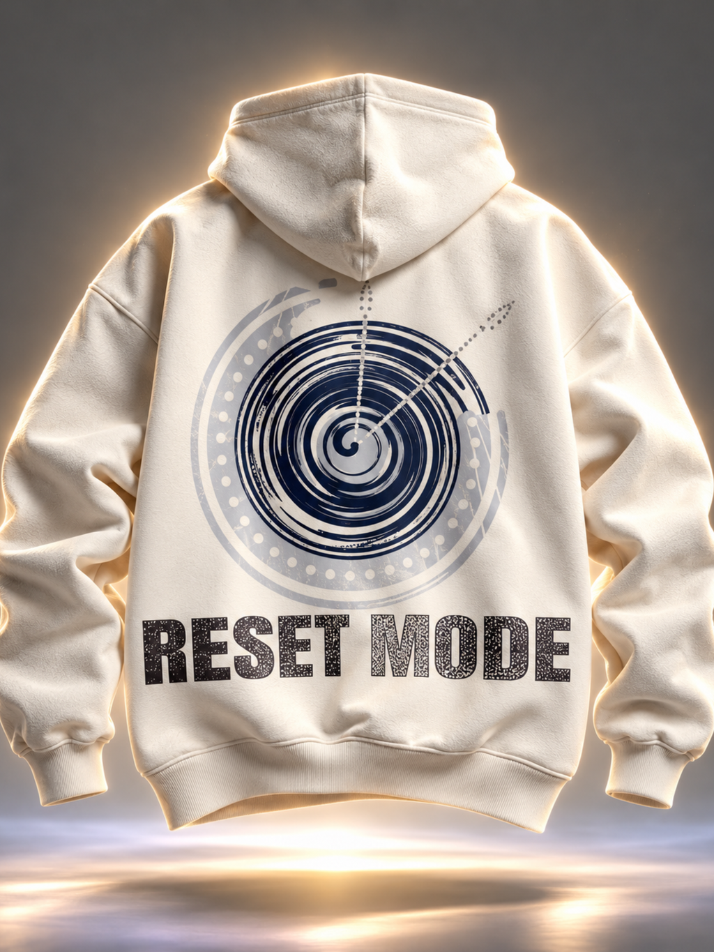 Reset 2027 Handcrafted Hoodie White - Men