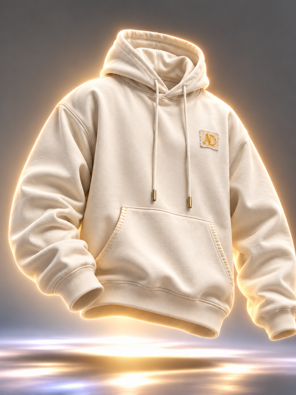 Reset 2027 Handcrafted Hoodie White - Men