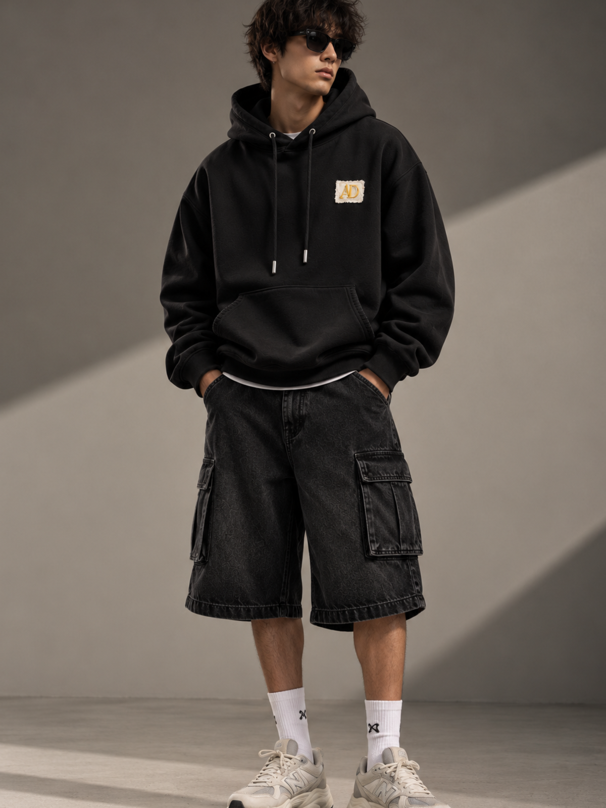 Reset 2027 Handcrafted Hoodie Black - Men