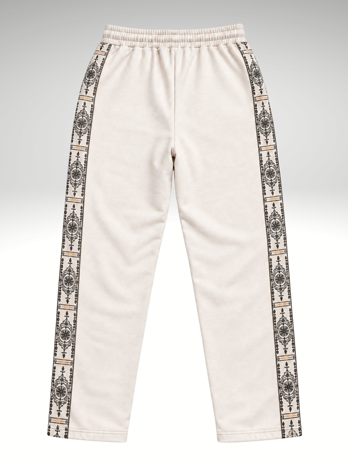 Cosmic Hoodie-Flared  Stylised White Coordset - Women