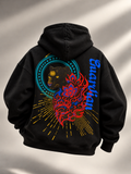 Veerya Handcrafted Hoodie Black-Men