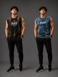 Pack Of 2 Vest FOBlue + ALBlack - Men's Combo