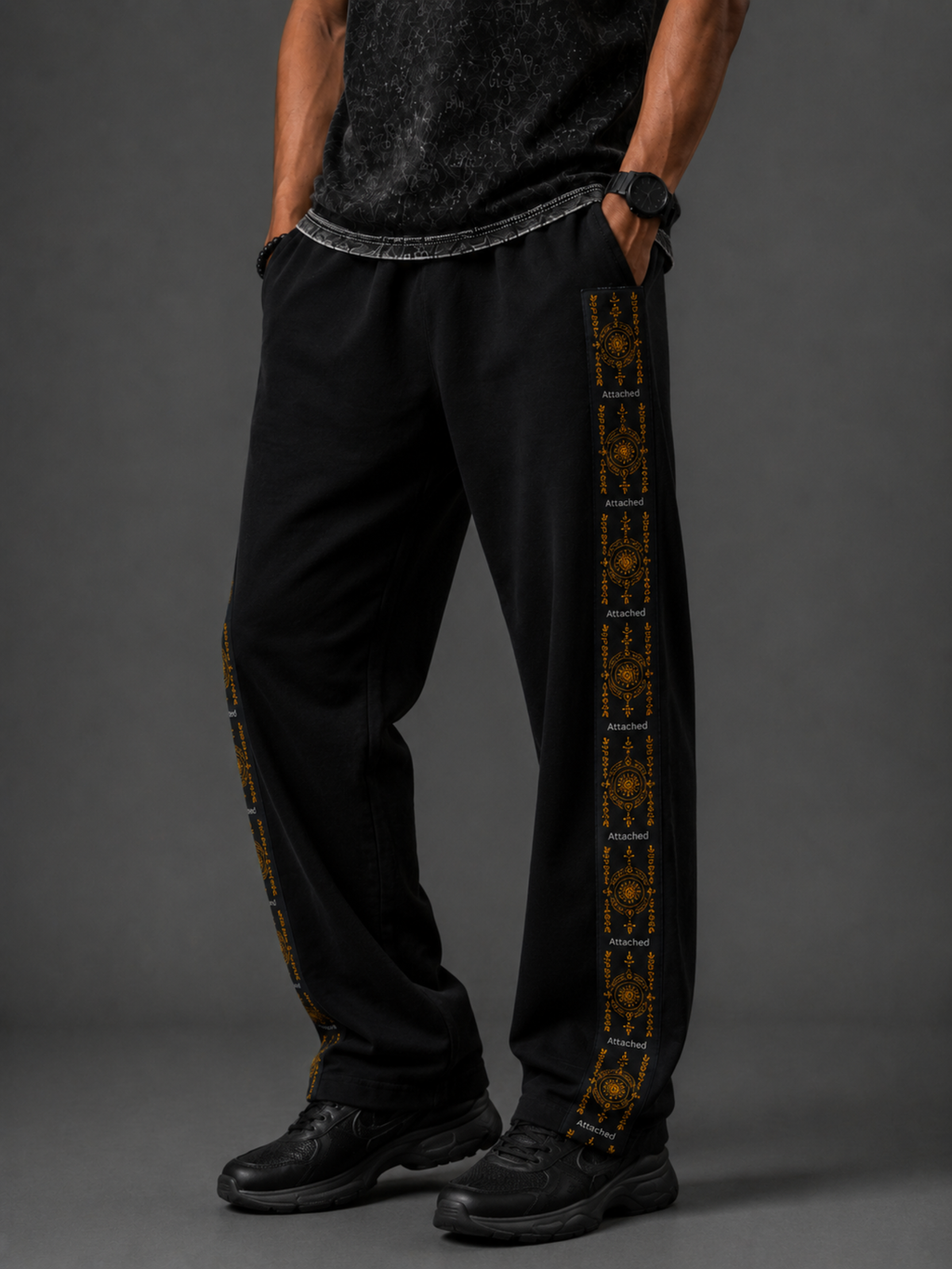 PulseMax Active Set — Athletic Vest + Surge Track Pant (Men)