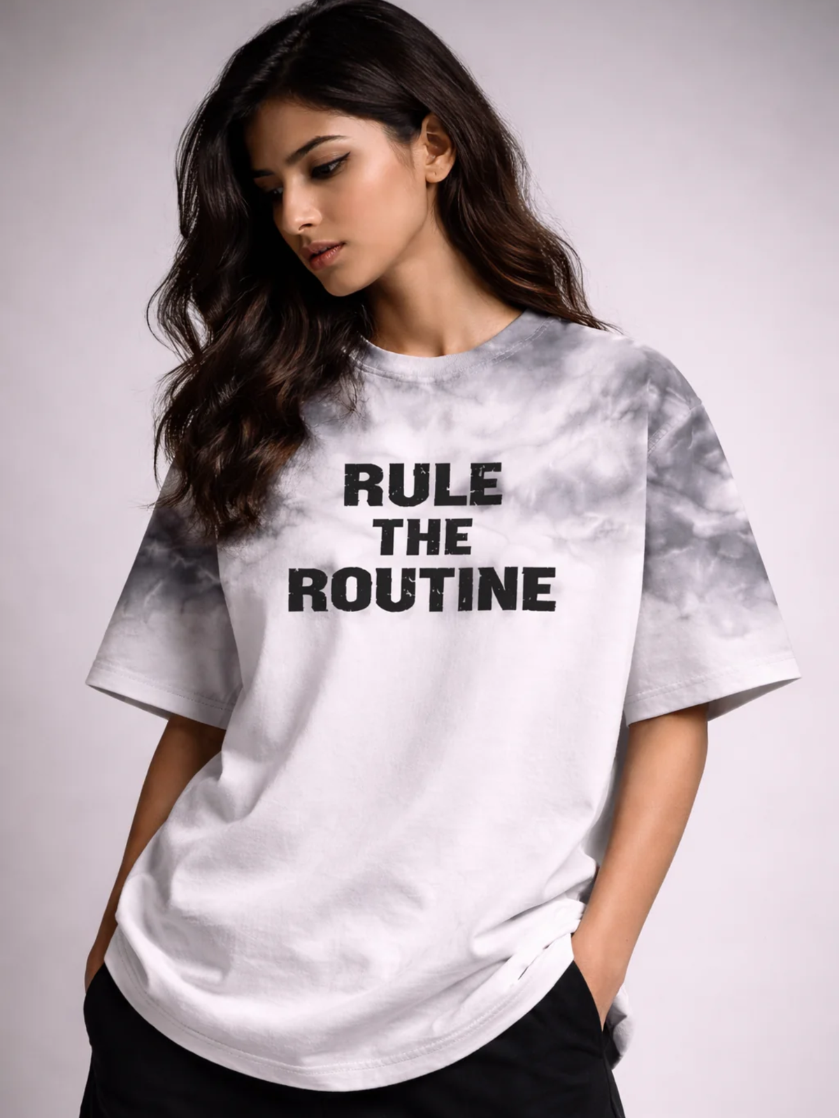 Rule the routine Oversized tee - Women