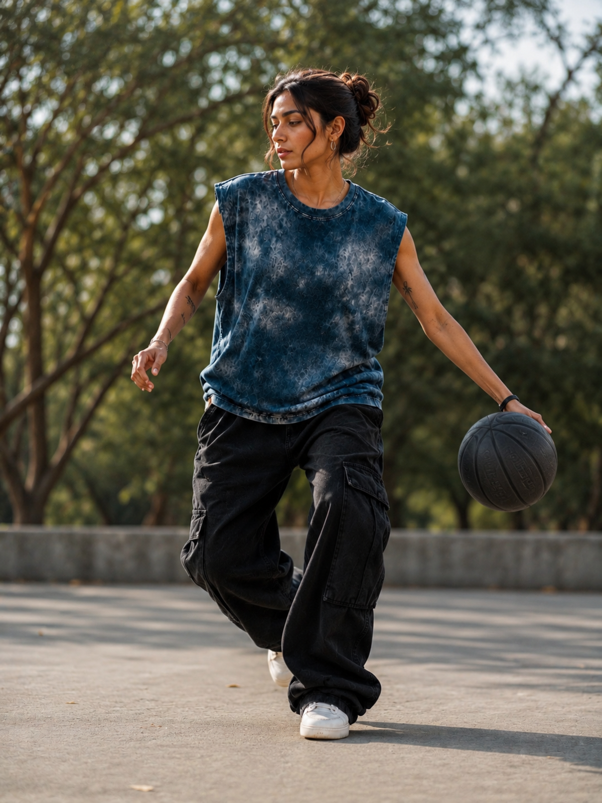 Ocean Blue Sculpt Vest - Women