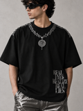 Real Lies Oversized Tee Black - Men
