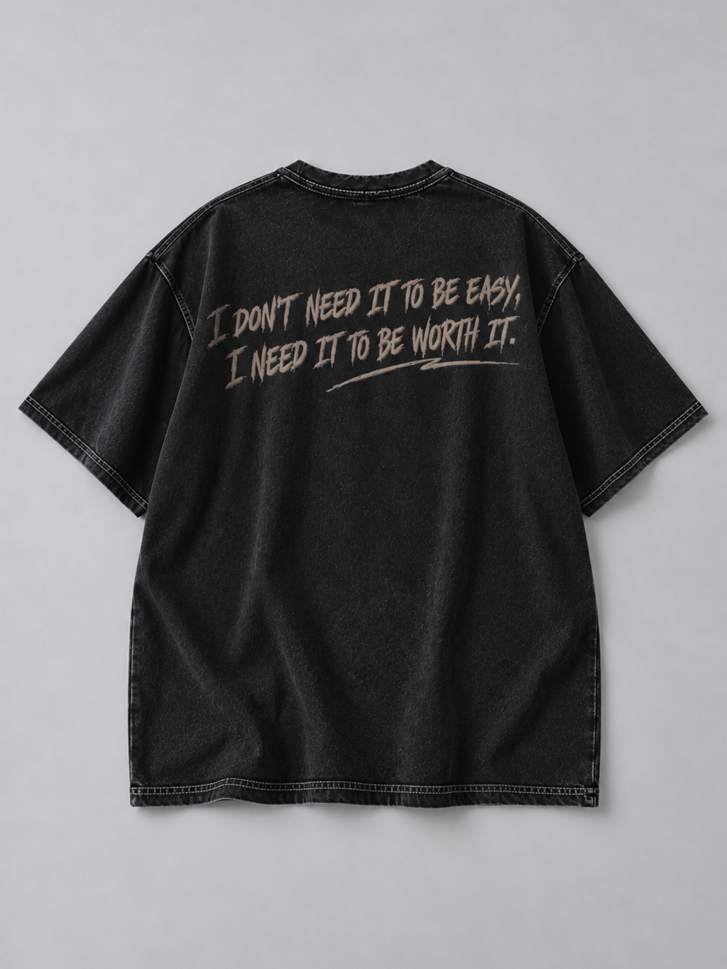 LW Mic Drop Oversized Tee Black - Men