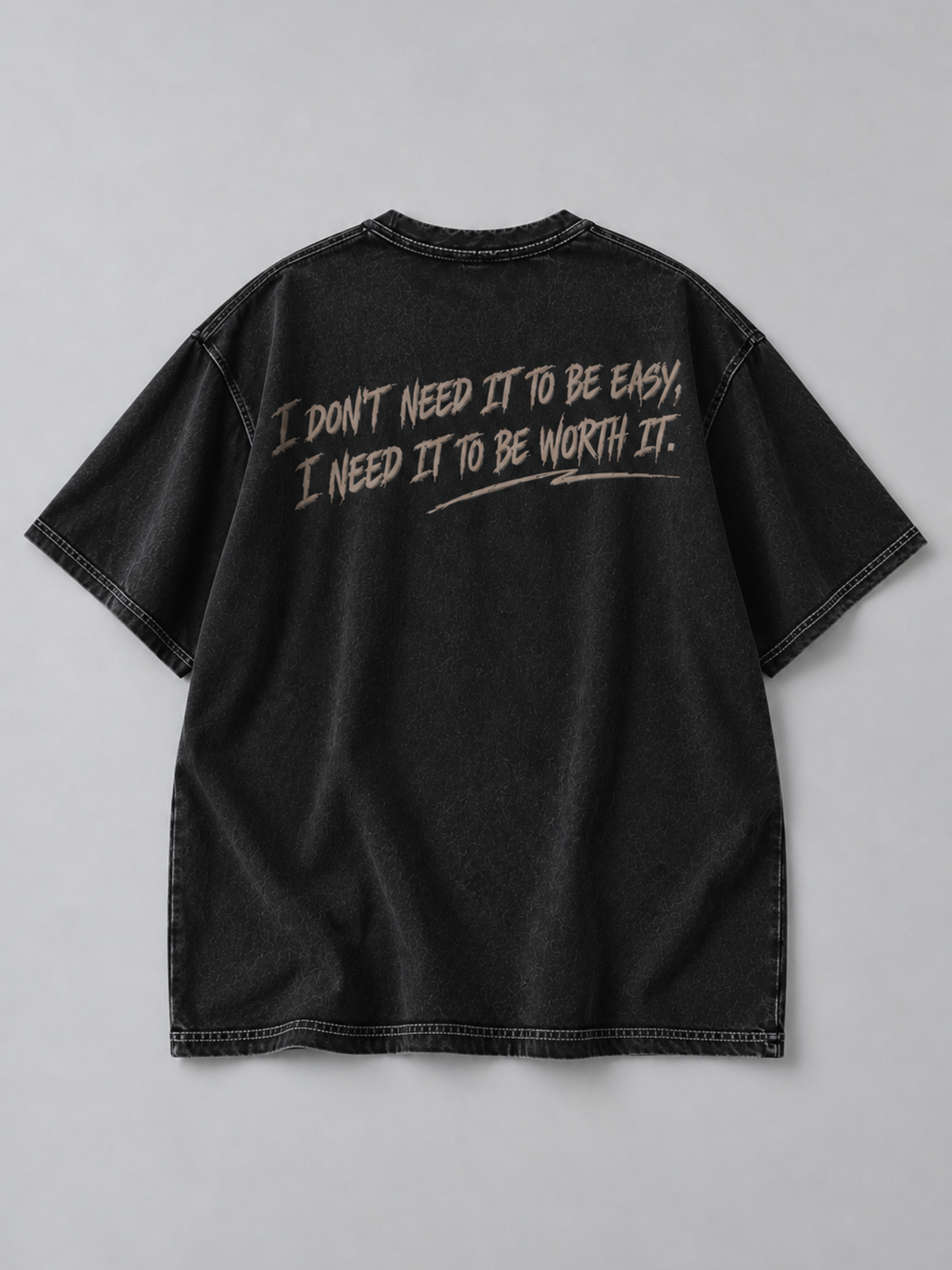 LW Mic Drop Oversized Tee Black - Women