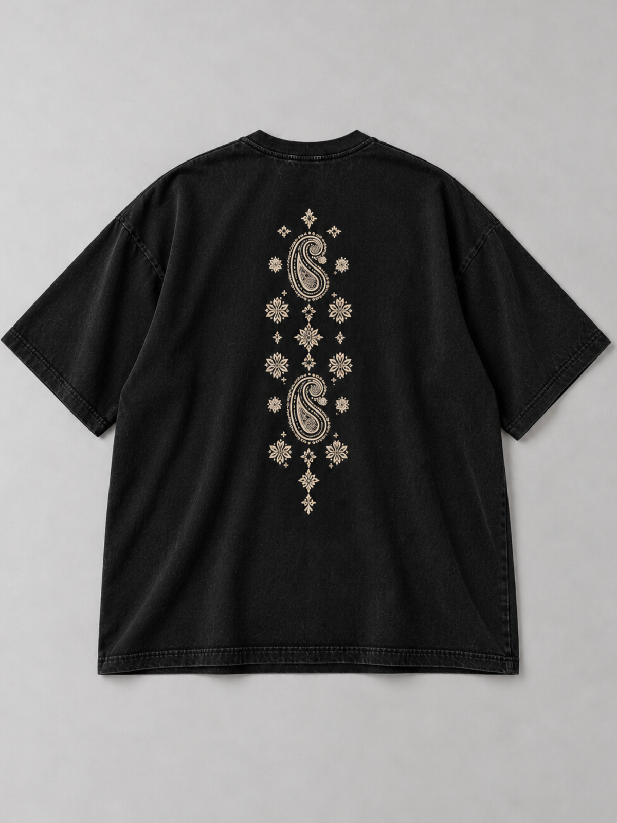 Mehfil Oversized Tee Black - Men
