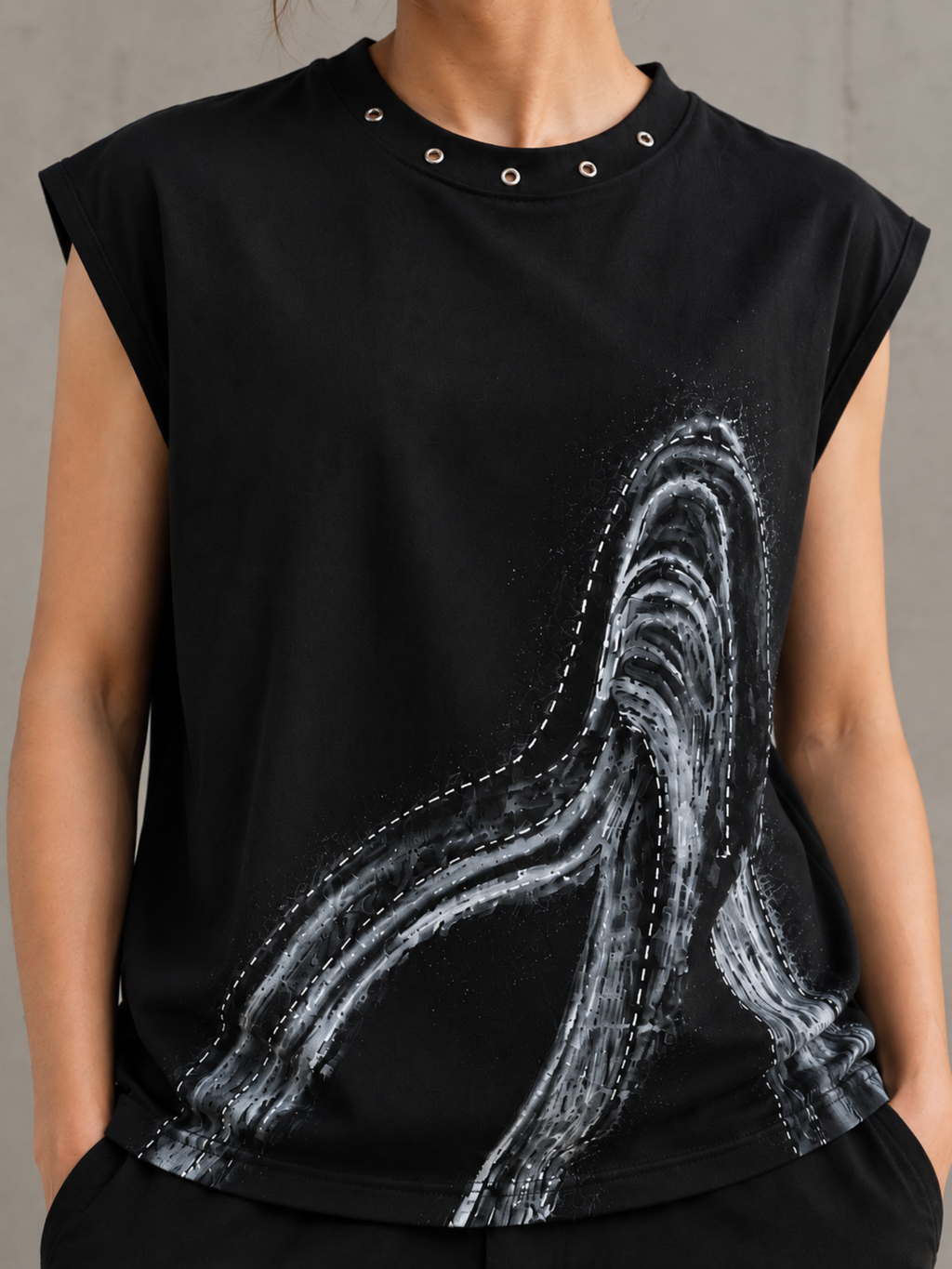 The Universe Vest Black - Men