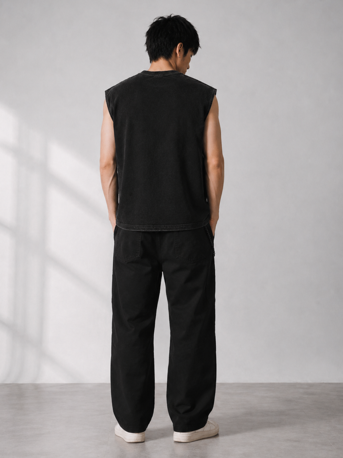 The RibCage Vest Black - Men