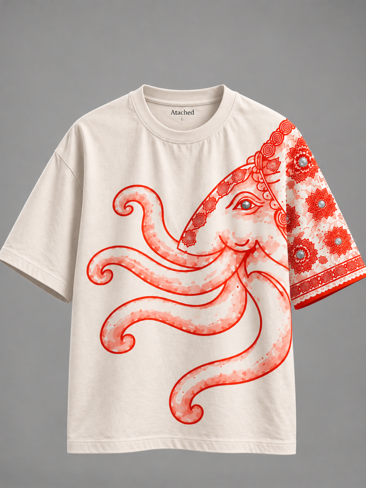Shubh Labh Oversized Tee - Women