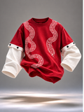 Naga 2.0 Oversized Tee Detachable Sleeves Red-Women