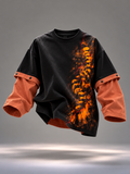 Saap Seedhi 2.0 Oversized Tee Detachable Sleeves Black-Men