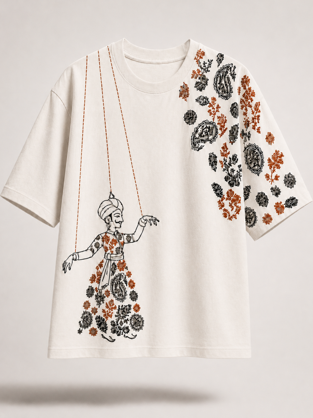 Kathputli Oversized Tee - Women
