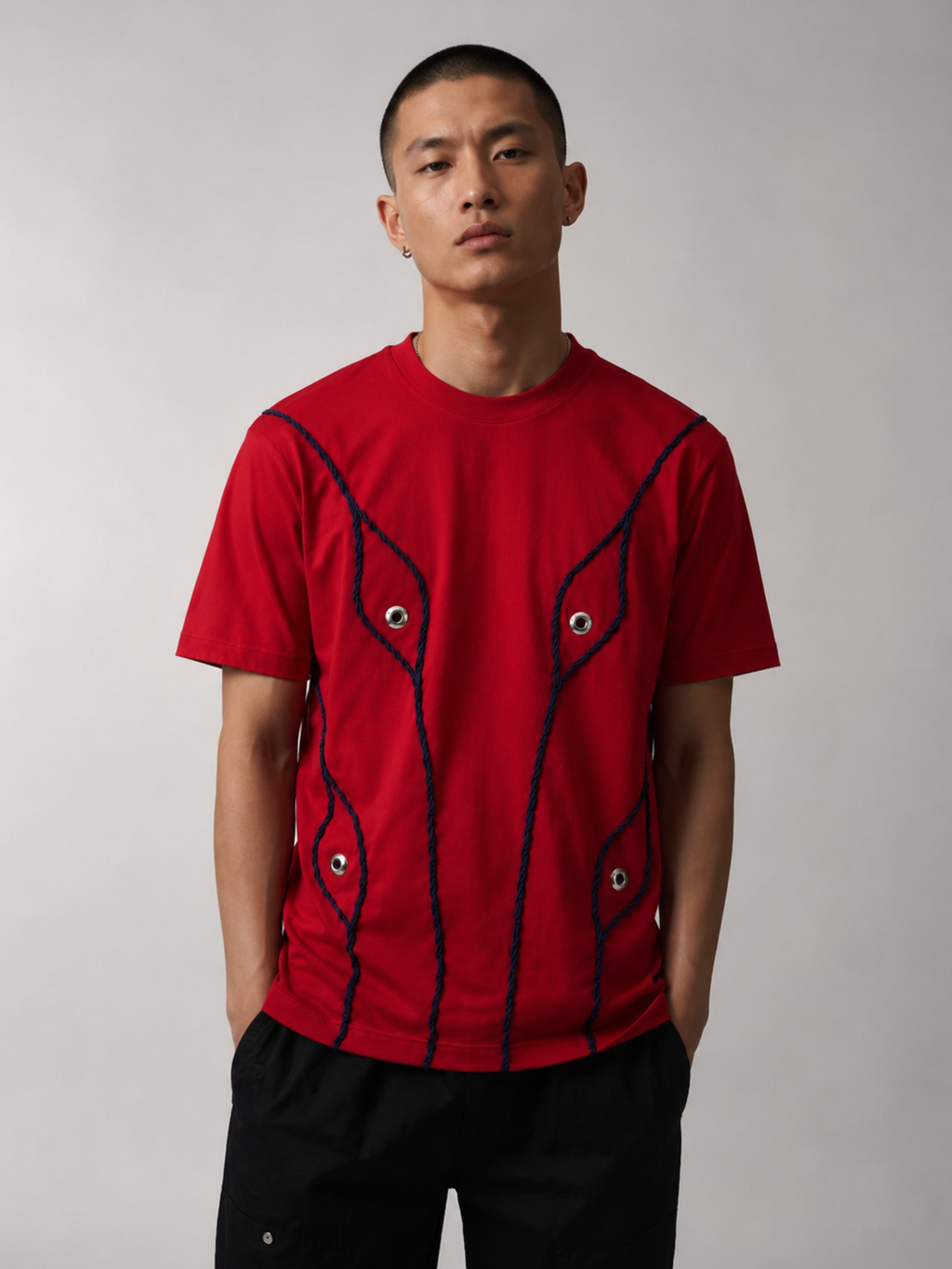 Phobia Oversized Tee Red - Men