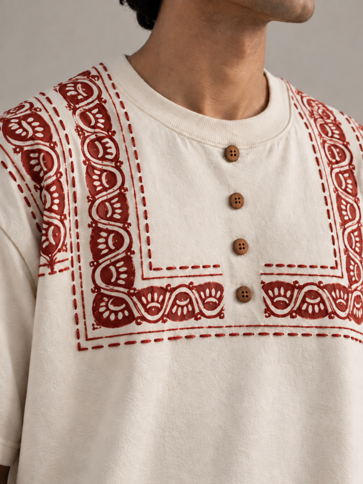 karigari Oversized Tee-Men