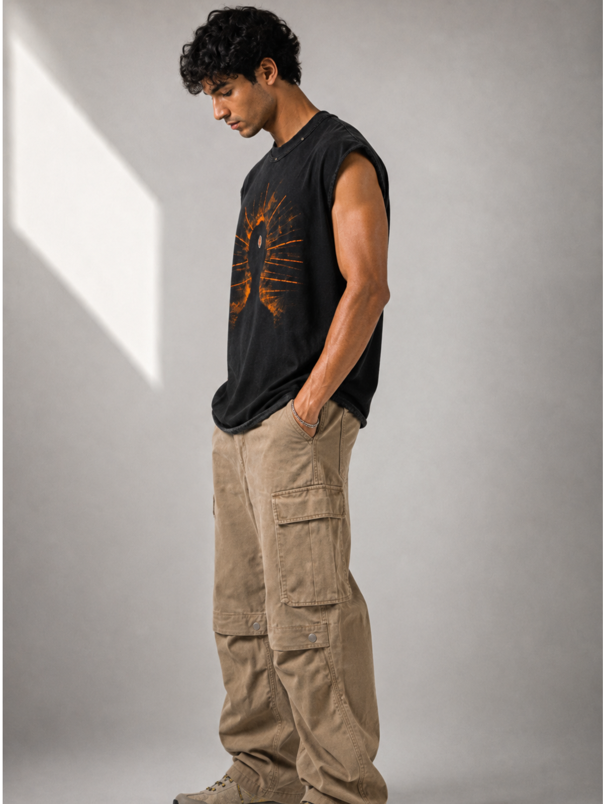 Third Eye Vest - Black Men
