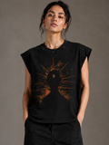 Third Eye Vest - Black Women