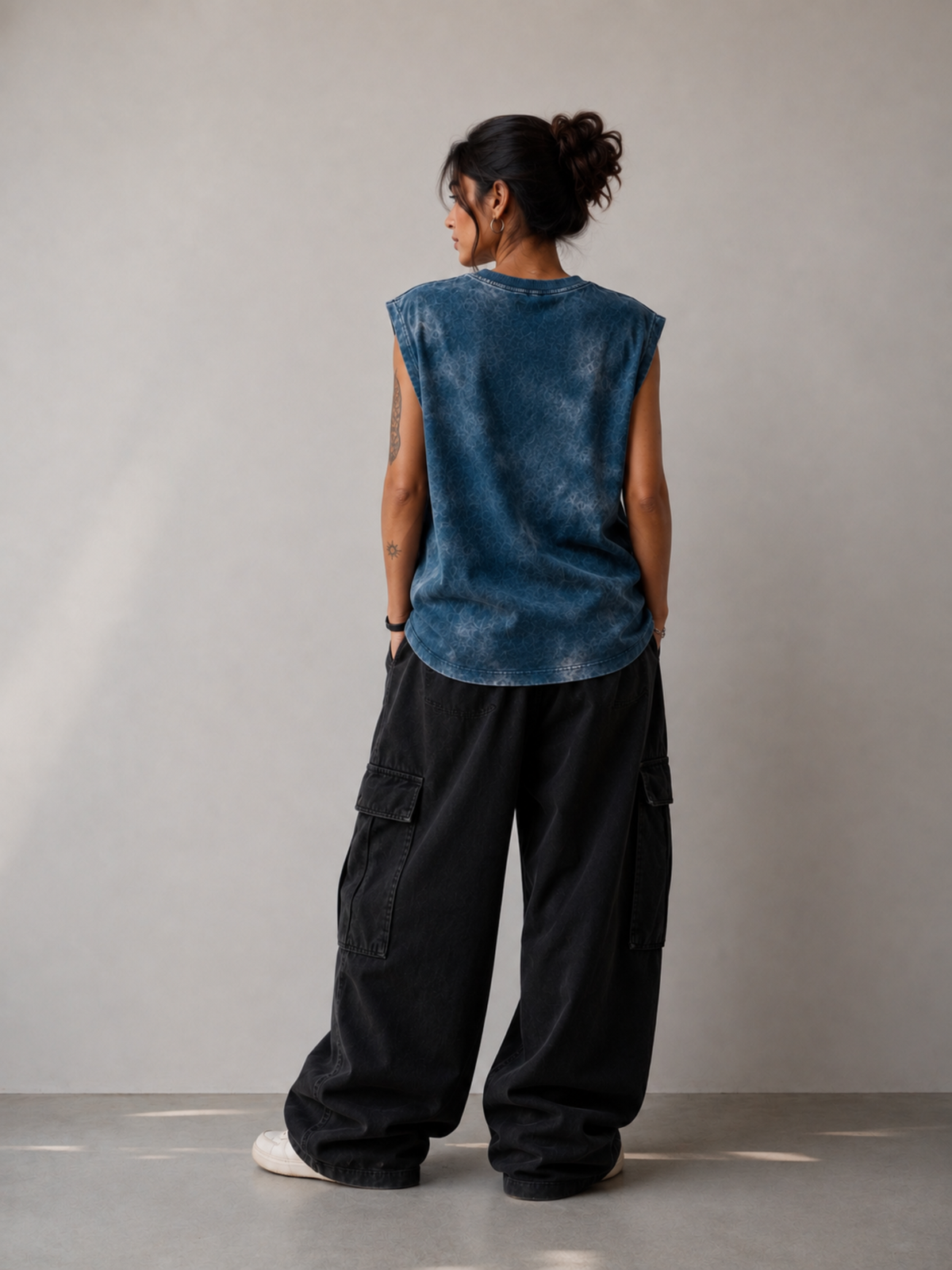 Ocean Blue Sculpt Vest - Women
