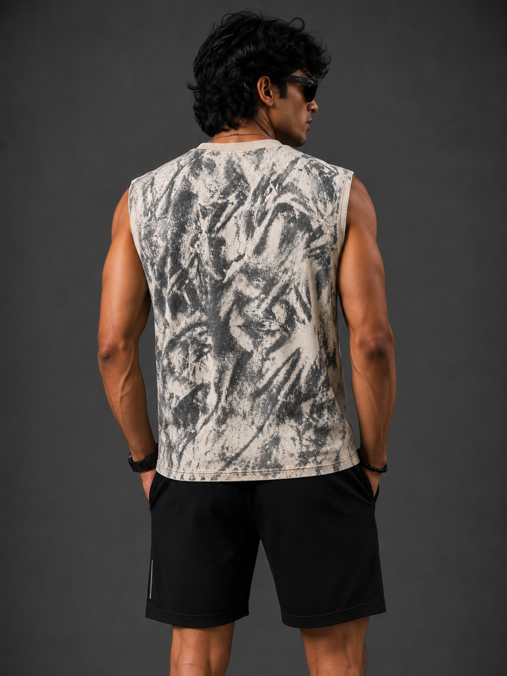 Pack Of 2 Vest ALBlack + KFWhite - Men's Combo