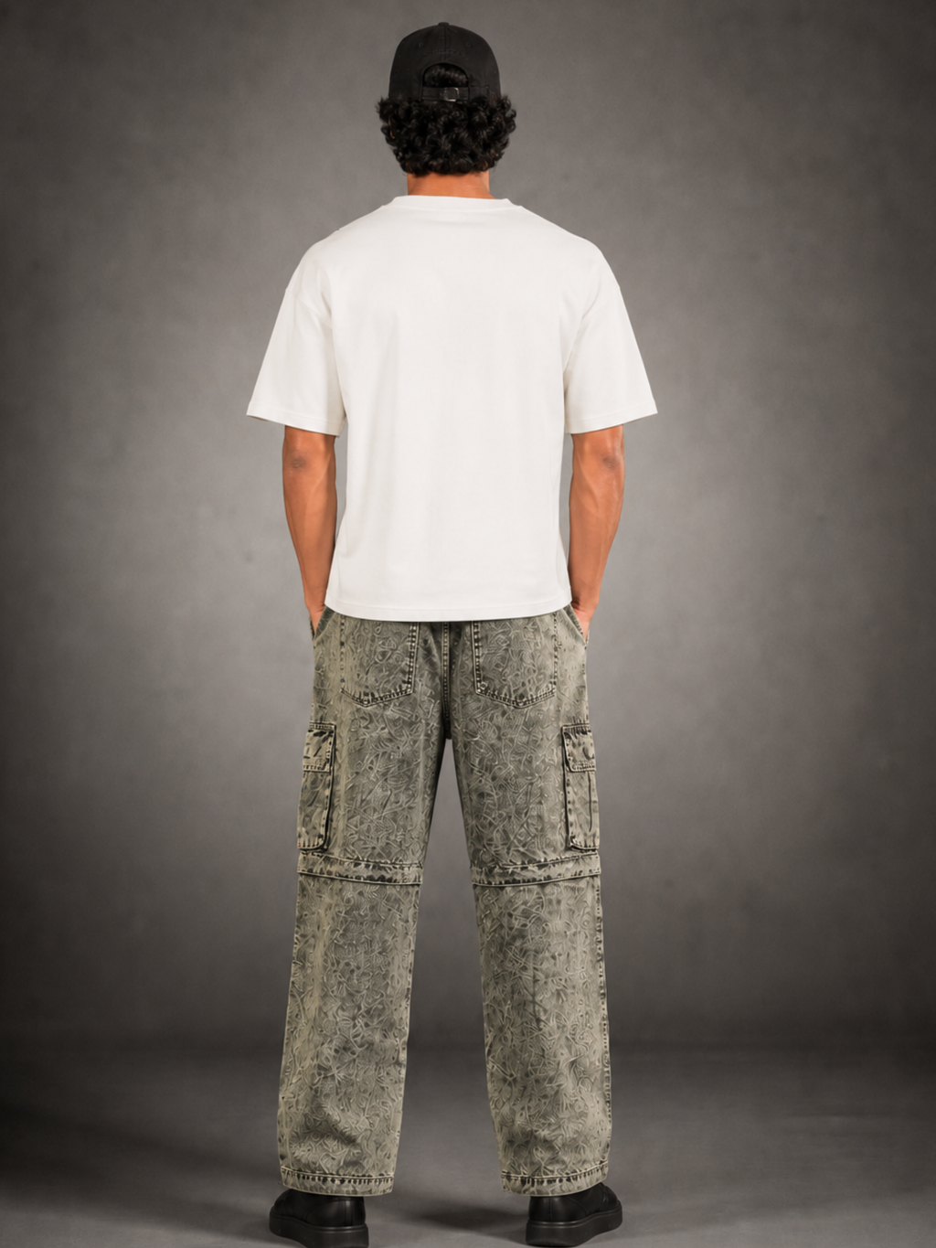 Algae Multi Functional Cargo n Shorts Green - Men