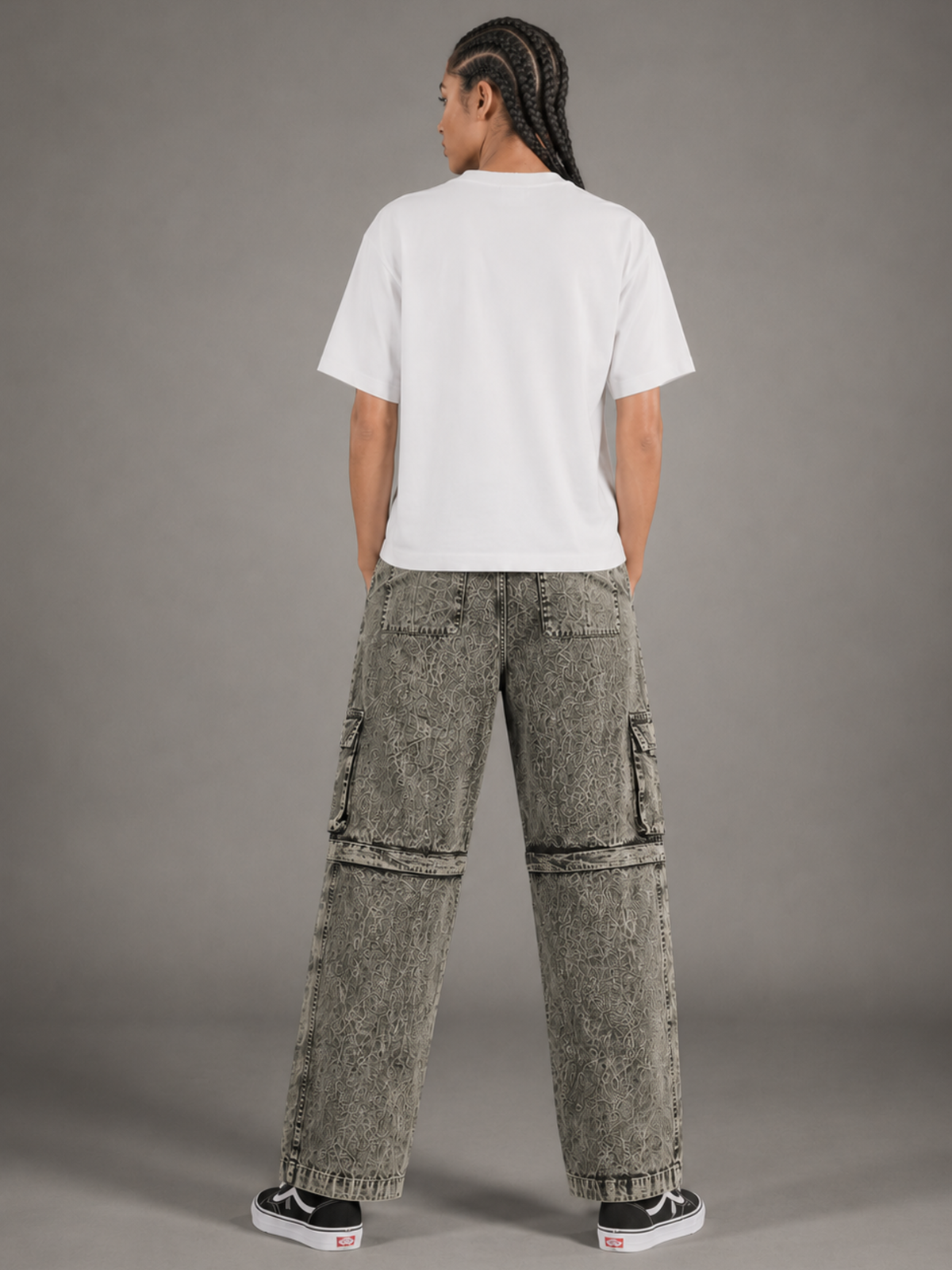 Algae Multi Functional Cargo n Shorts Green - Women