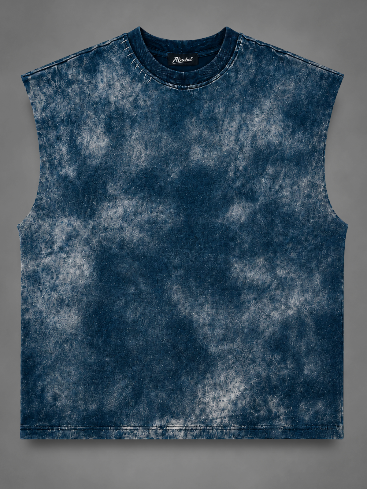 Pack Of 2 Vest OBlue + KFWhite - Men's Combo