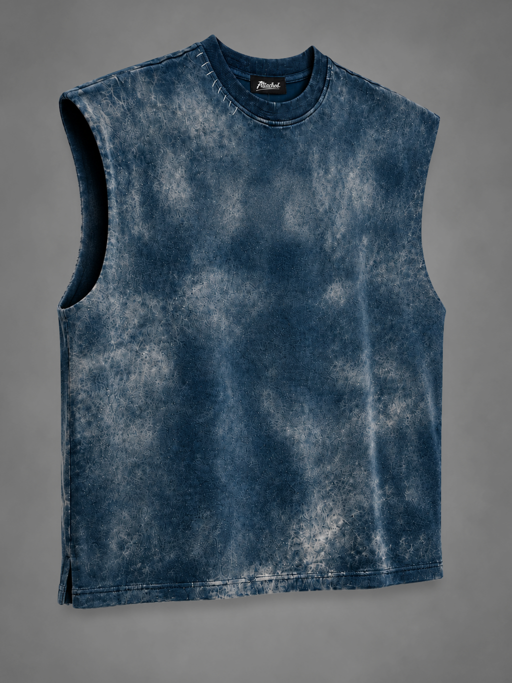 Ocean Blue Sculpt Active Set — Sculpt Vest + Contour Track Pant (Men)